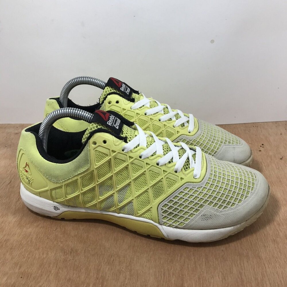Reebok CrossFit Nano 4.0 women size 9 Yellow Athletic Running Training Shoes
